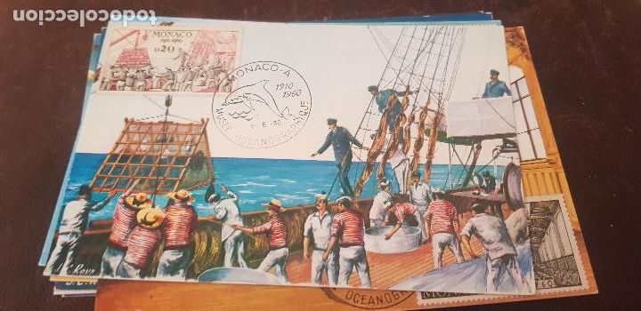 Sellos: TARJETAS POSTALES DE MONACO TEMATICAS EL OCEANOGRAFICO - Foto 3