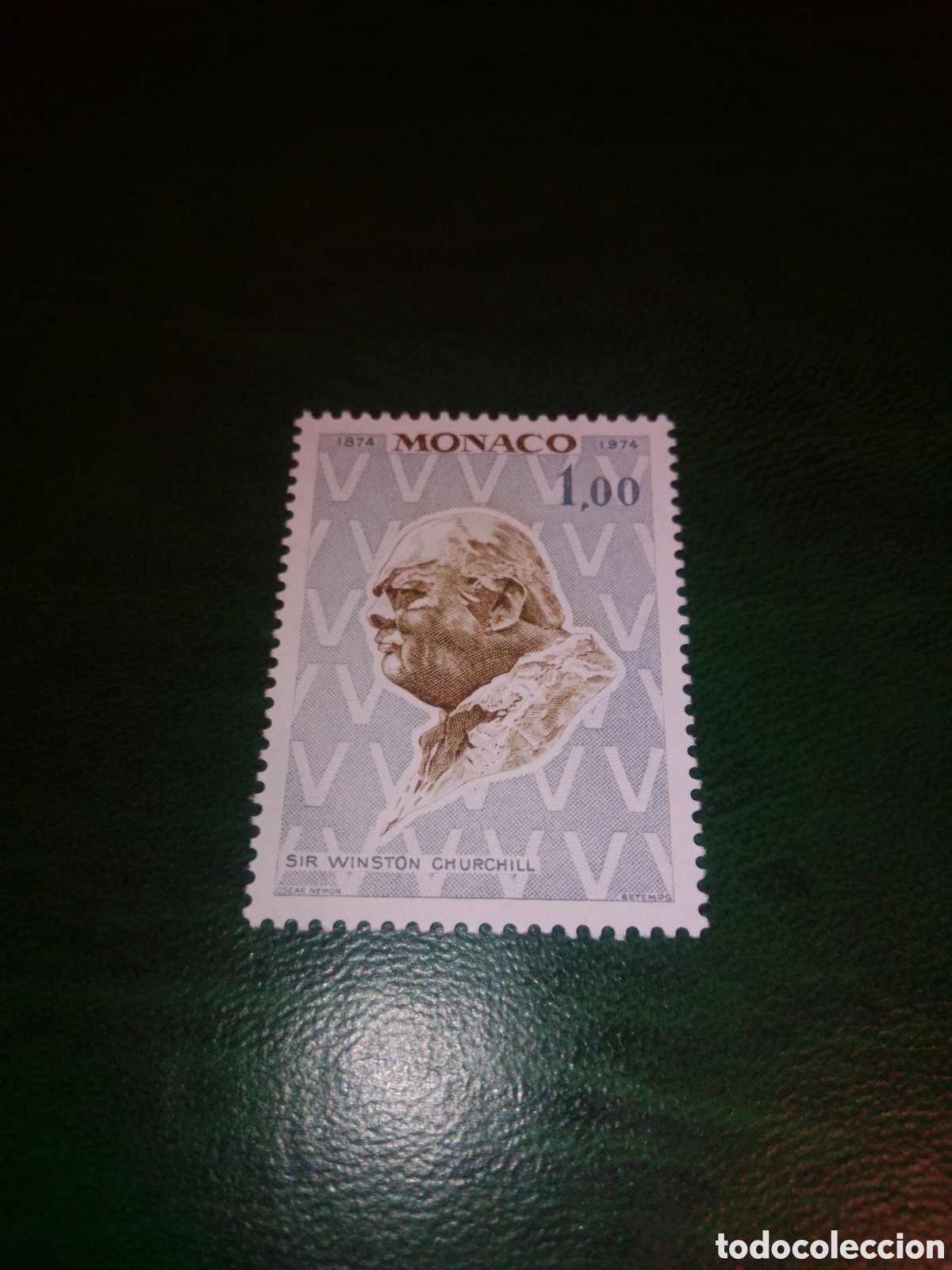 Sellos: M&oacute;naco Churchill - Foto 1