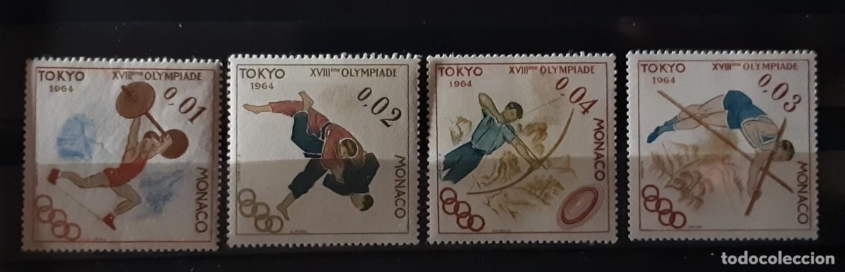 Sellos: M&Oacute;NACO, 1964. - Foto 1