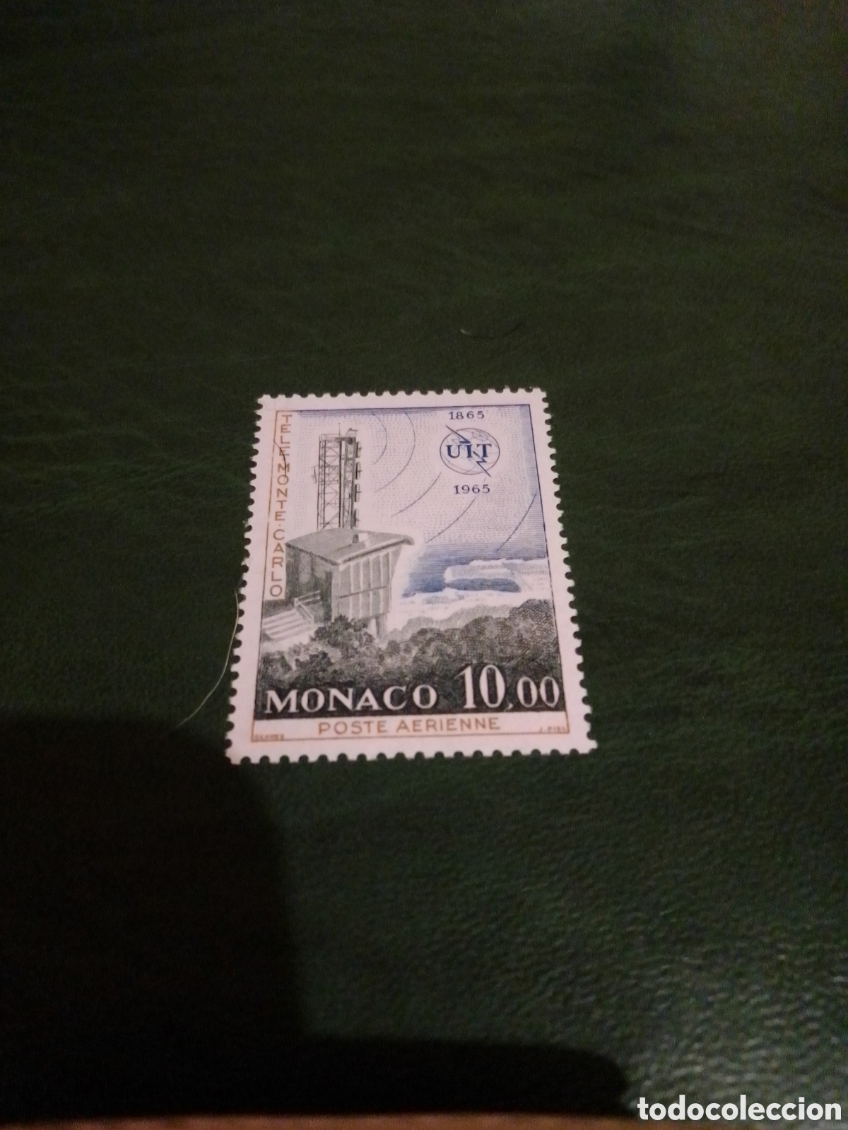 Sellos: M&oacute;naco UIT 1965 - Foto 1