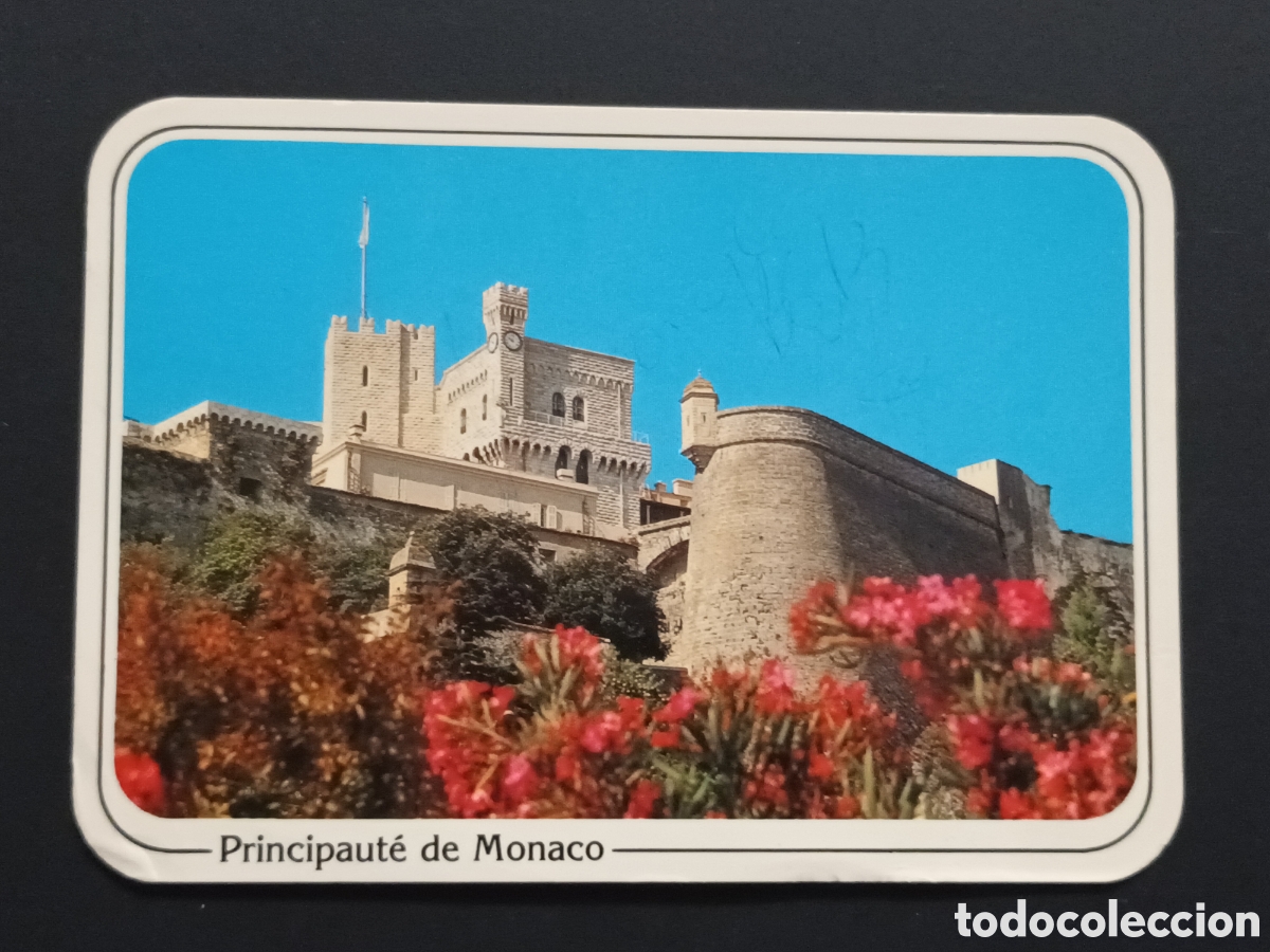Sellos: M&Oacute;NACO. POSTAL FRANQUEADA Y DEVUELTA A SU PROCEDENCIA. - Foto 2