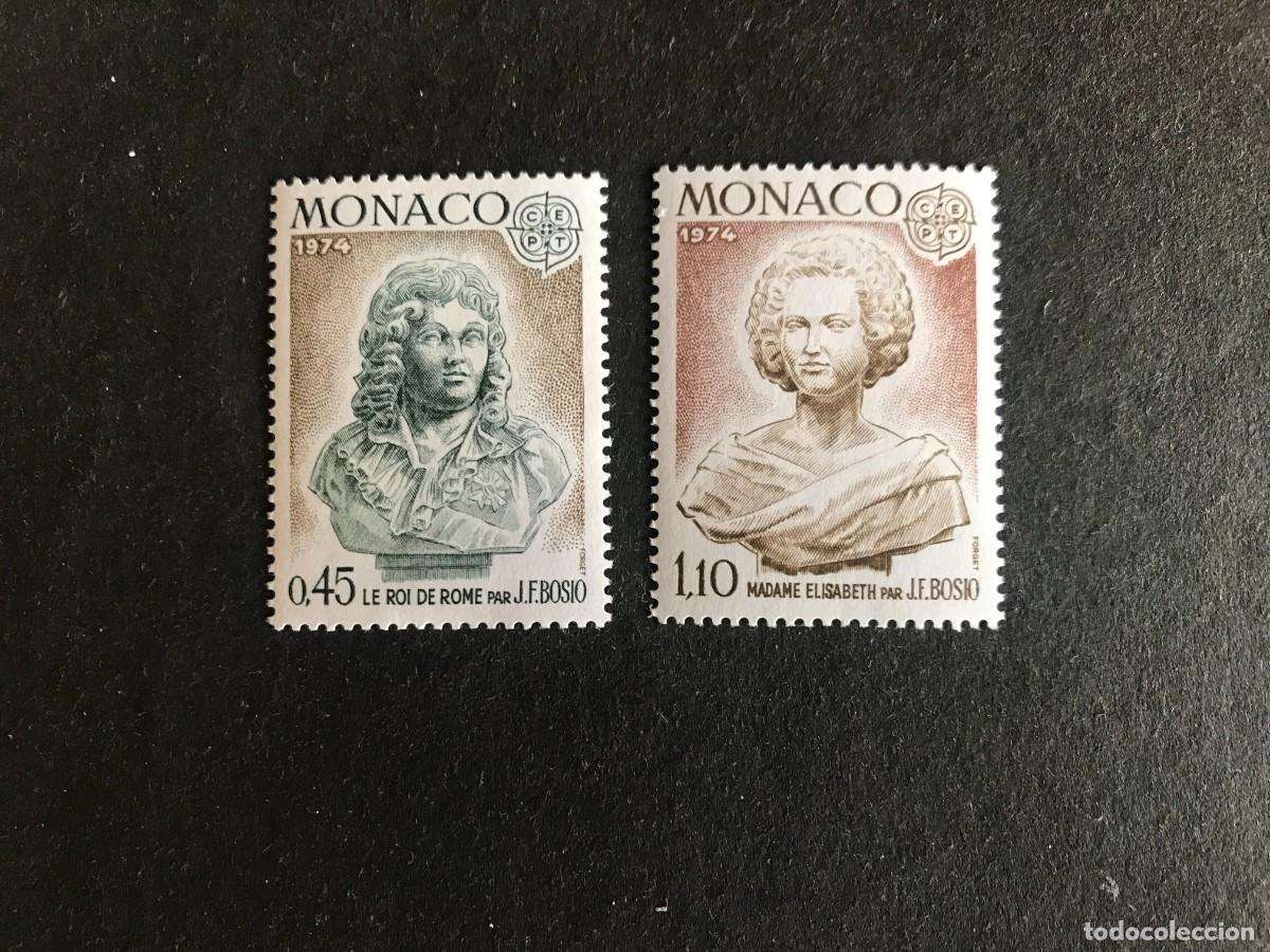 Sellos: Monaco 1974 1122/3** MNH - Foto 1