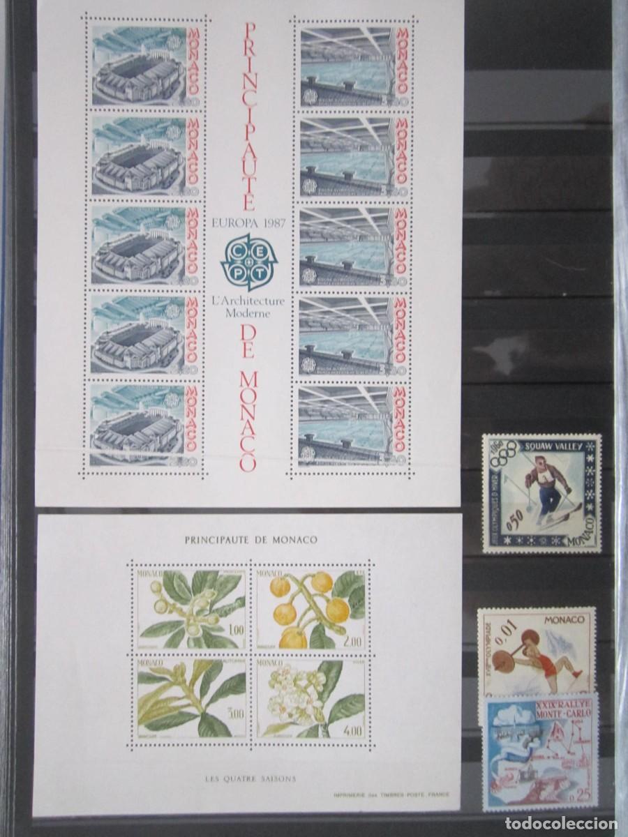 Sellos: LOTE DE 128 SELLOS NUEVOS MONACO - Foto 2