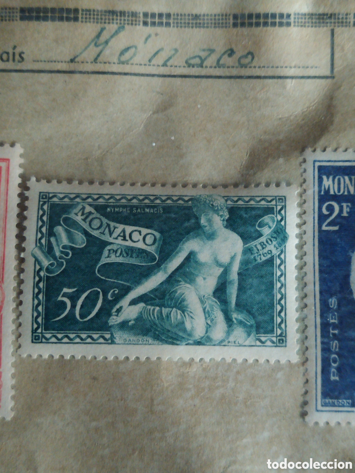Sellos: Sellos. M&oacute;naco - Foto 2