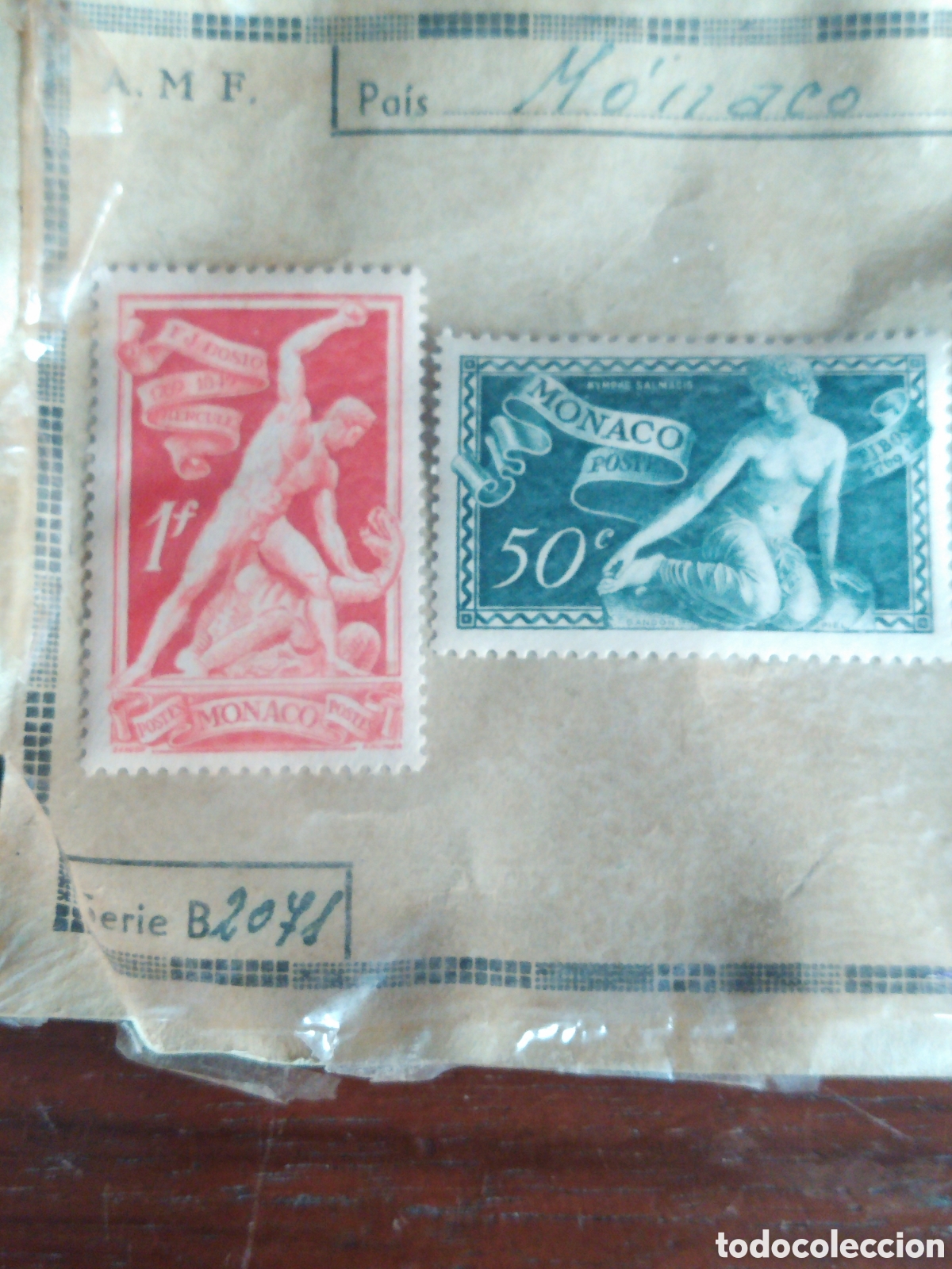 Sellos: Sellos. M&oacute;naco - Foto 3