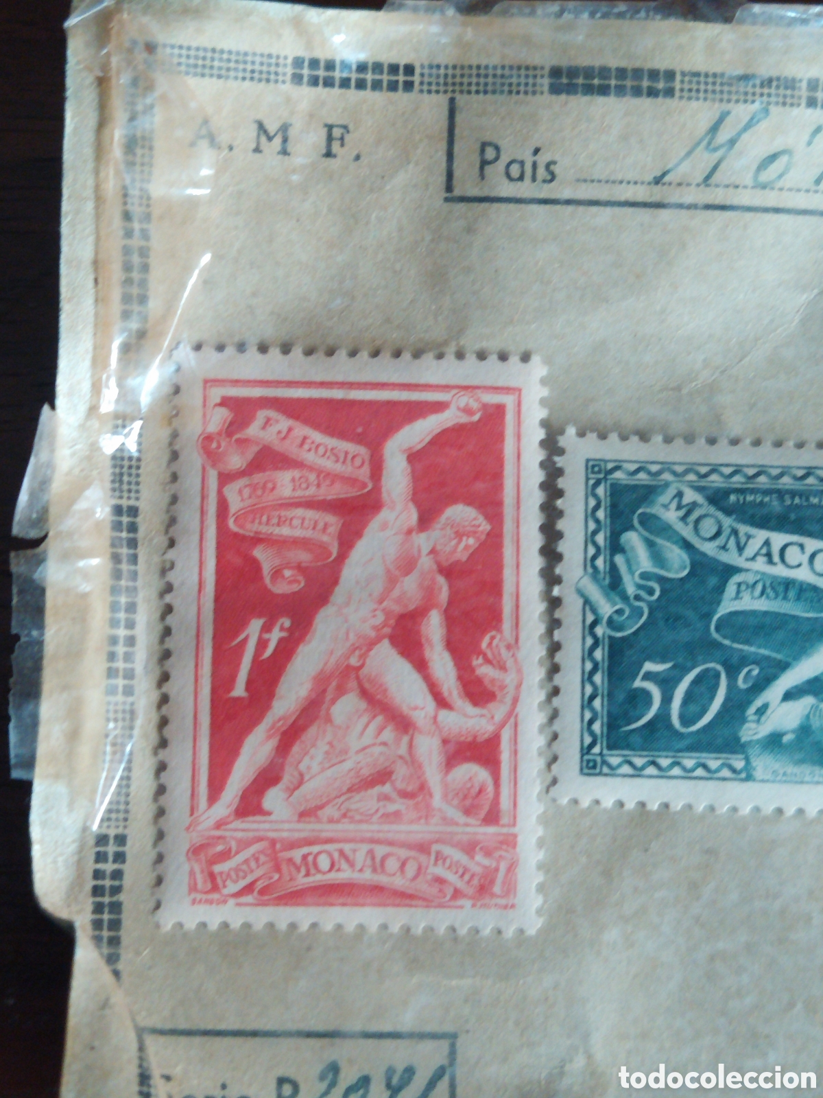 Sellos: Sellos. M&oacute;naco - Foto 1