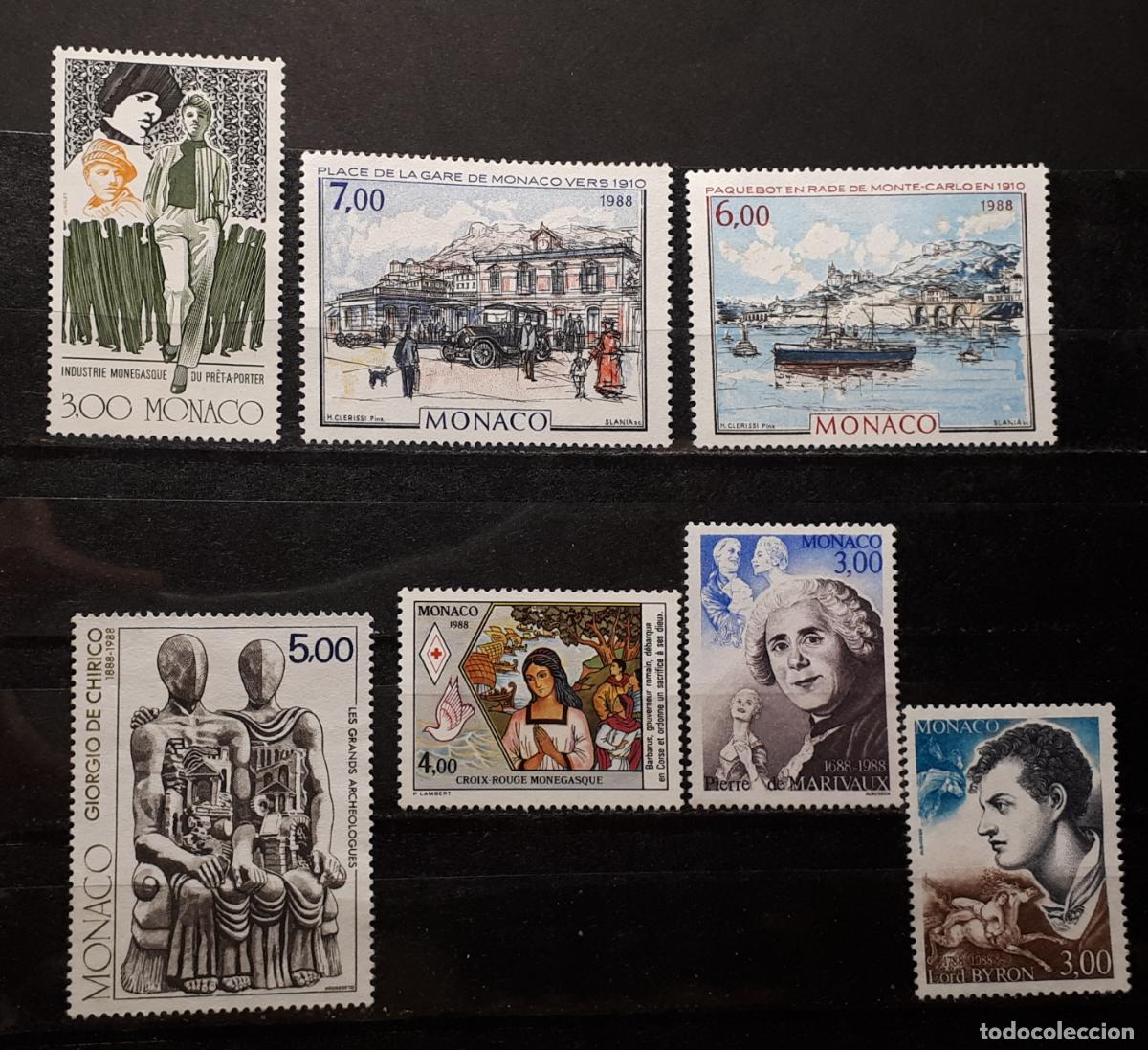 Sellos: MONACO. LOTE DE SELLOS A CATALOGAR (*) - Foto 1