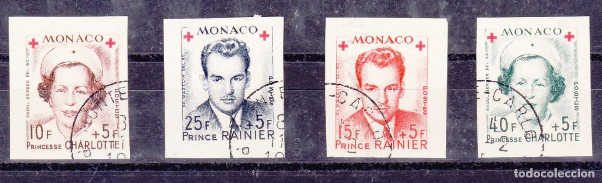 Sellos: MONACO - 334B/7B- 1949.- - Foto 1