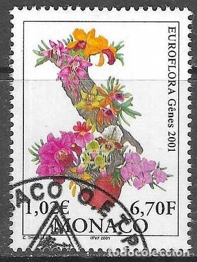 Sellos: SELLO USADO DE MONACO 2001, YT 2297 - Foto 1
