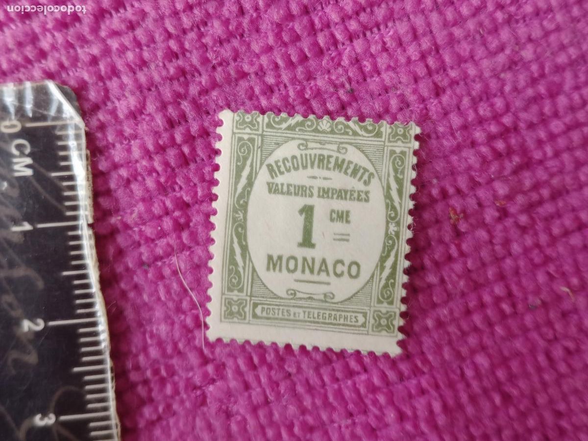Sellos: M&oacute;naco. sellos nuevo, se&ntilde;al de charnela - Foto 1
