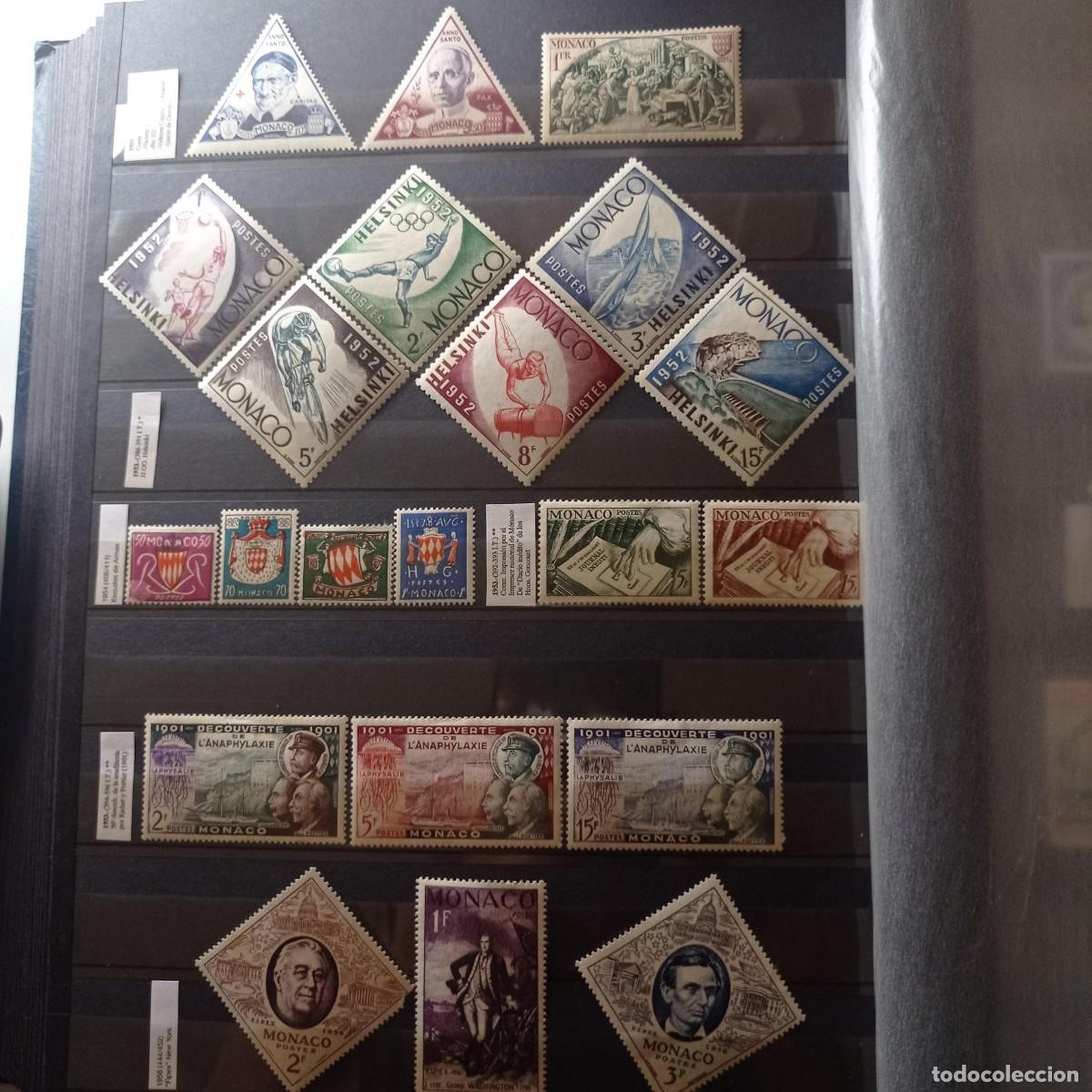 Sellos: Coleccion de sellos de Monaco 1924-1978 aprox. - Foto 6