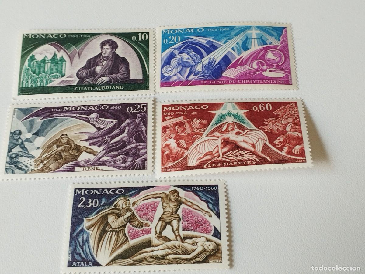Sellos: SELLOS MONACO 1968 VARIOS - Foto 1