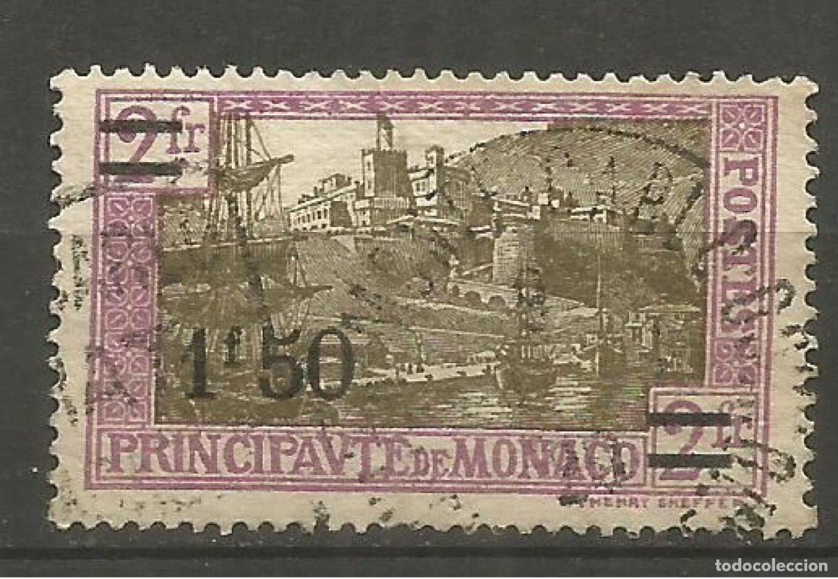 Sellos: MONACO YVERT NUM. 110 USADO - Foto 1