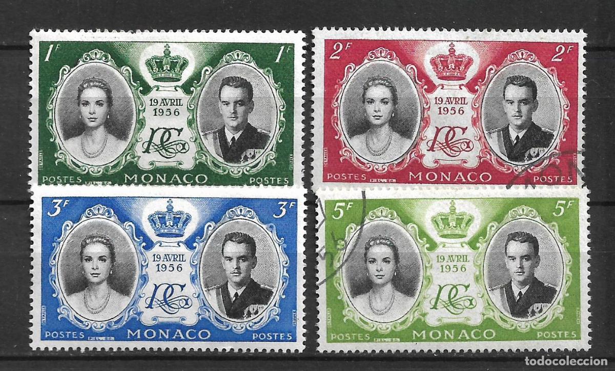 Sellos: monaco 1956 sellos usado - 23/45 - Foto 1