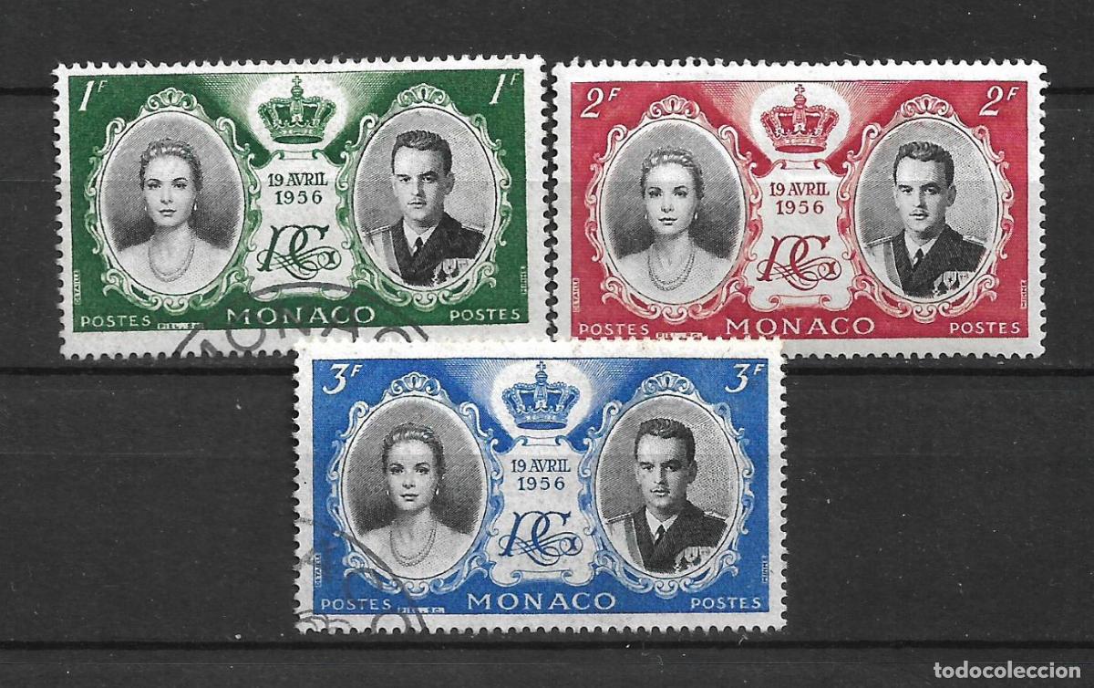 Sellos: monaco 1956 sellos usado - 23/45 - Foto 1