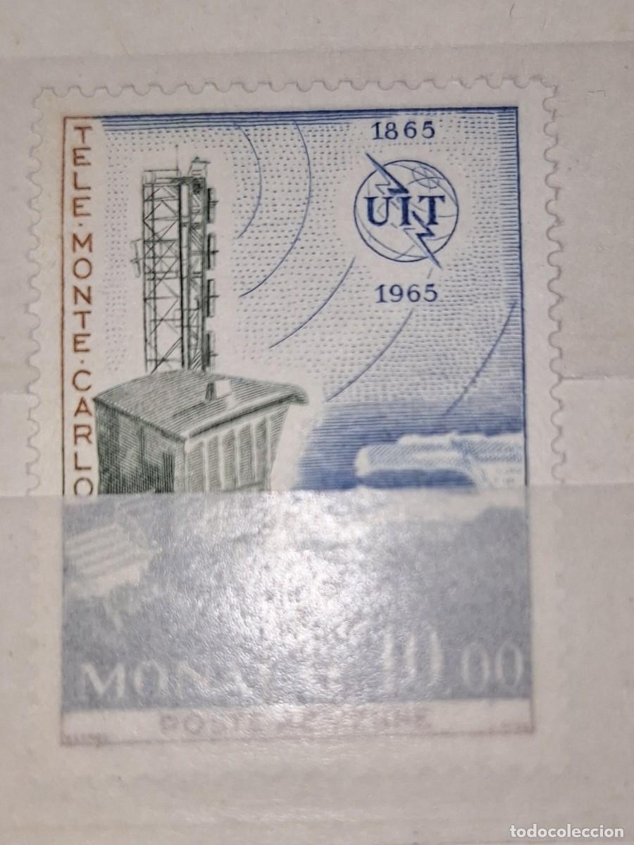 Sellos: M&Oacute;NACO, 1965, CAT.YT. PA.84. - Foto 1