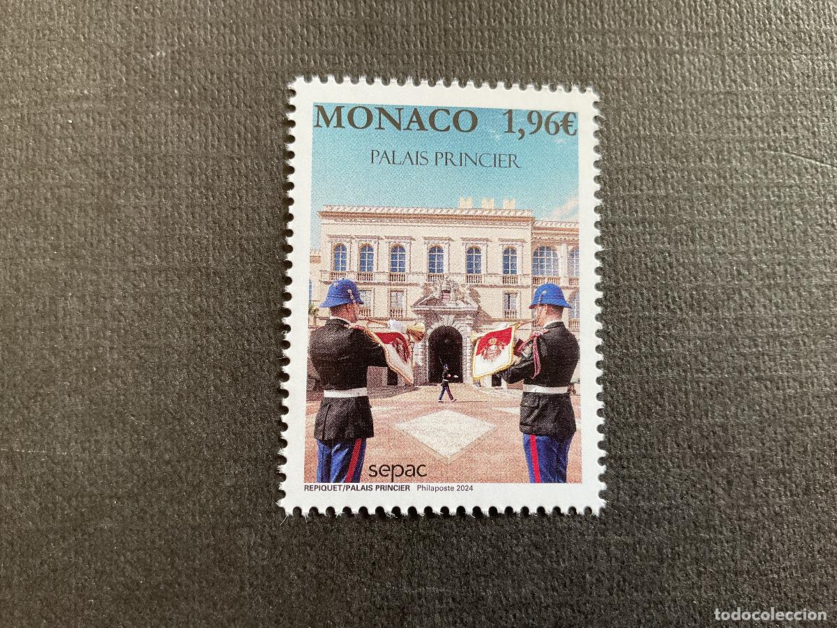 Sellos: MONACO A&Ntilde;O 2024. SEPAC. PALACIO DEL PRINCIPE - Foto 1