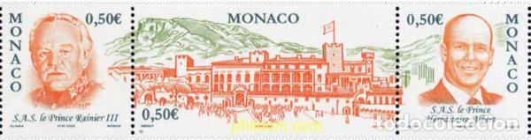 Sellos: 161173 MNH MONACO 2004 PALACIO PRINCIPESCO - Foto 1
