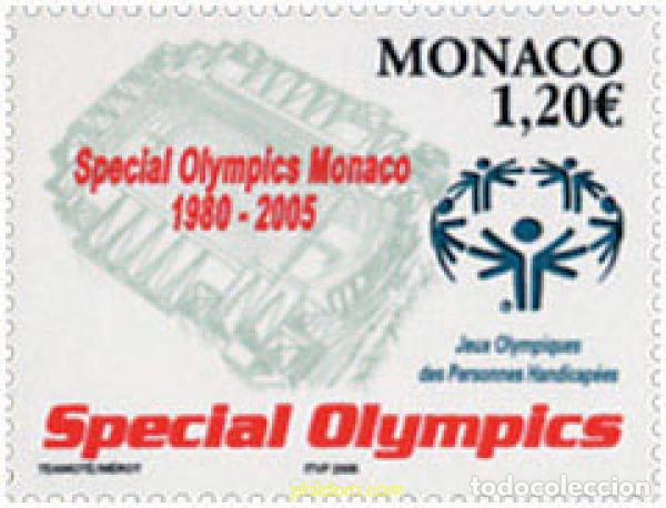 Sellos: 161325 MNH MONACO 2005 SPECIAL OLYMPICS - Foto 1