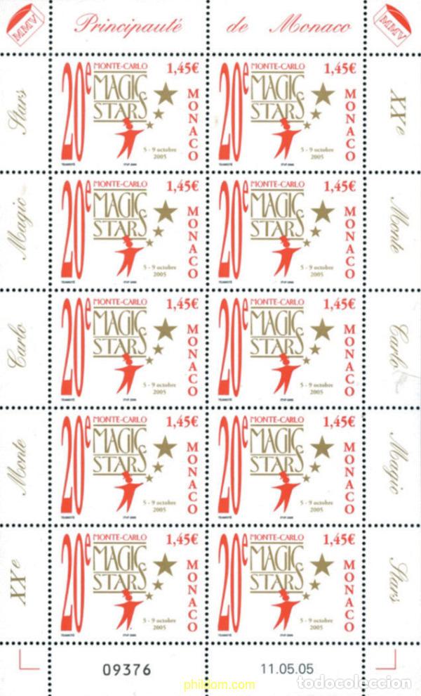 Sellos: 185069 MNH MONACO 2005 MAGIC STARS - Foto 1
