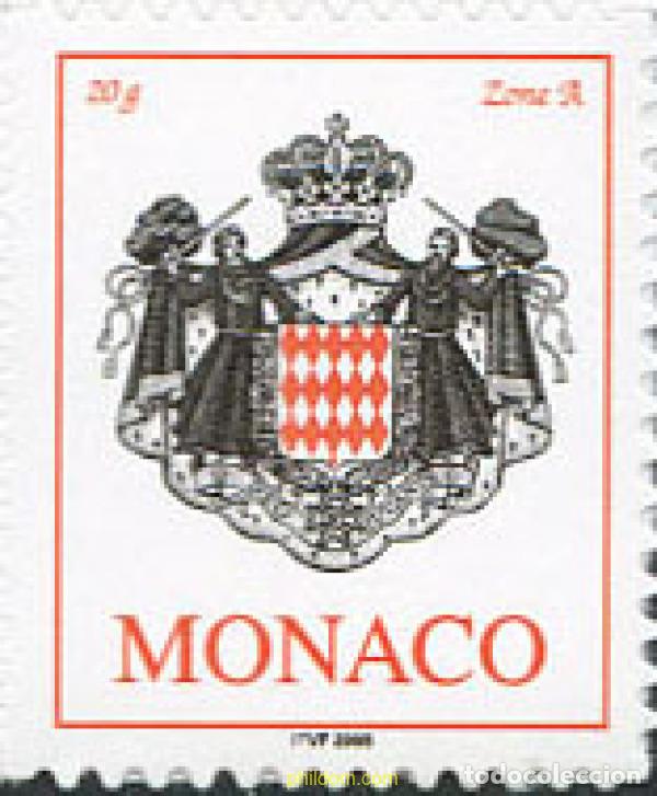 Sellos: 190153 MNH MONACO 2006 ESCUDOS - Foto 1