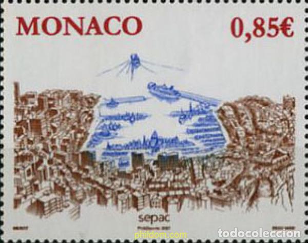 Sellos: 207122 MNH MONACO 2007 SEPAC - Foto 1