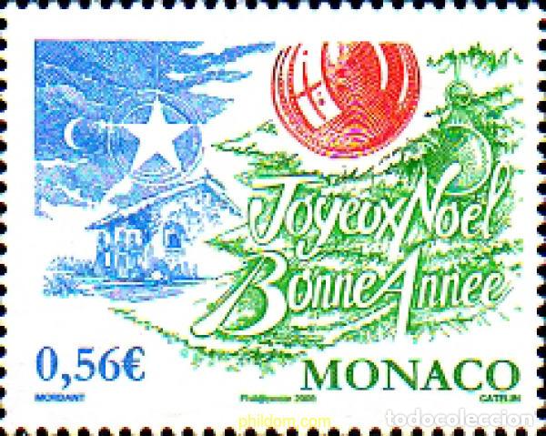 Sellos: 236341 MNH MONACO 2009 NAVIDAD - Foto 1