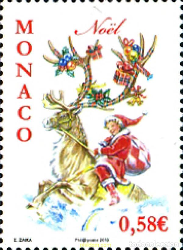 Sellos: 255703 MNH MONACO 2010 NAVIDAD - Foto 1