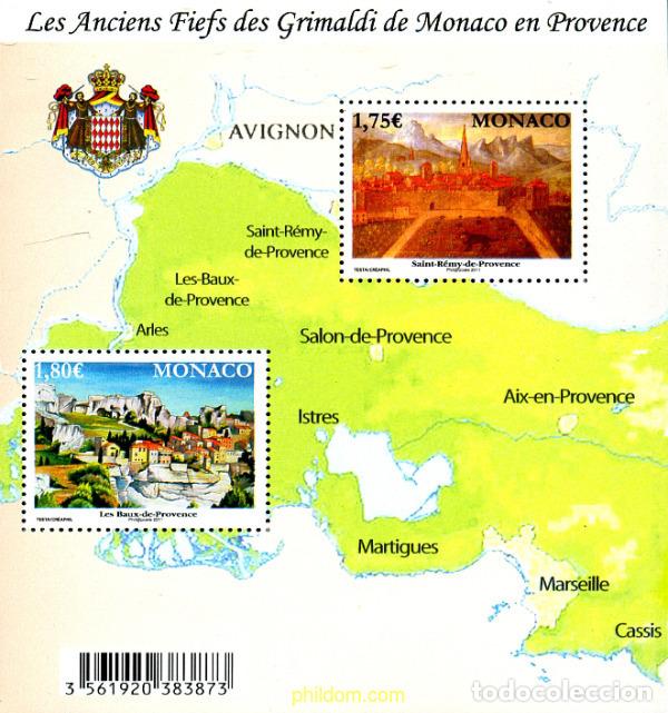 Sellos: 261627 MNH MONACO 2011 ANTIGUOS FEUDO DE LOS GRIMALDI - Foto 1