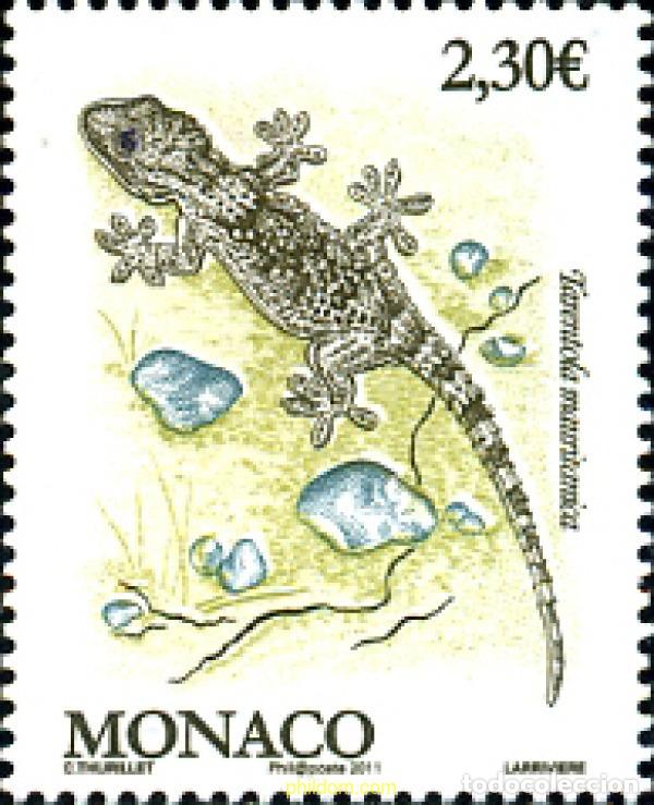 Sellos: 263527 MNH MONACO 2011 REPTIL - Foto 1