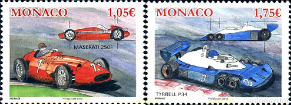 Sellos: 300172 MNH MONACO 2013 FORMULA 1 - Foto 1