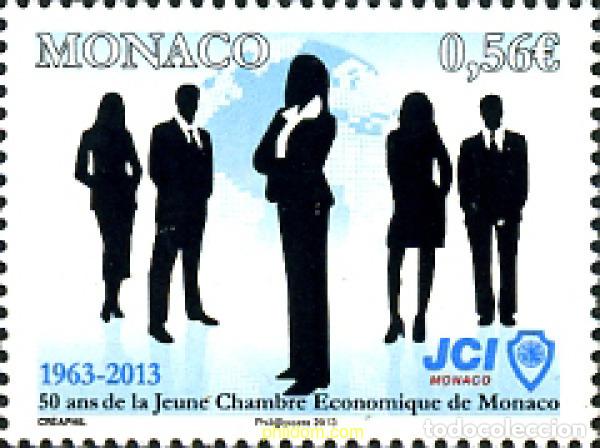 Sellos: 304019 MNH MONACO 2013 CAMARA DE COMERCIO - Foto 1