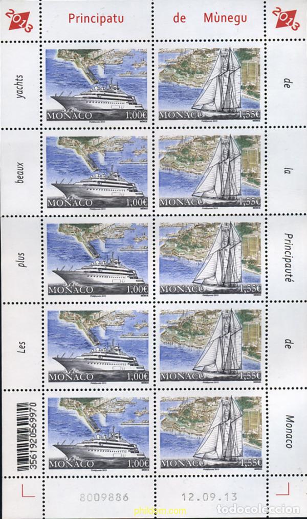 Sellos: 345114 MNH MONACO 2013 BARCOS - Foto 1