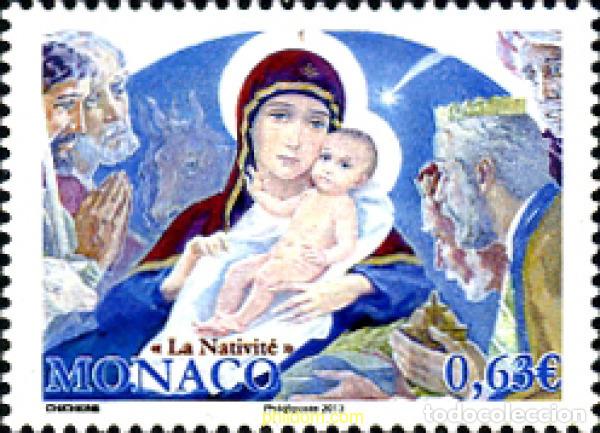 Sellos: 314035 MNH MONACO 2013 NAVIDAD - Foto 1