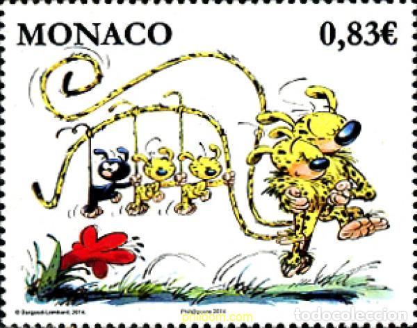 Sellos: 318863 MNH MONACO 2014 COMIC - MARSUPILAMI - Foto 1