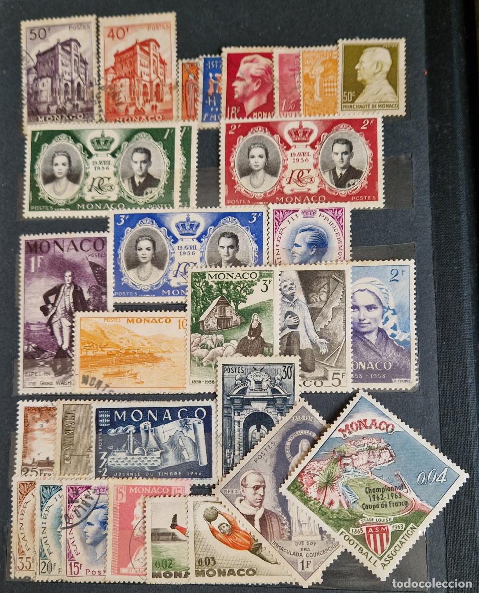 Sellos: Colecci&oacute;n de Sellos de Monaco - Foto 1