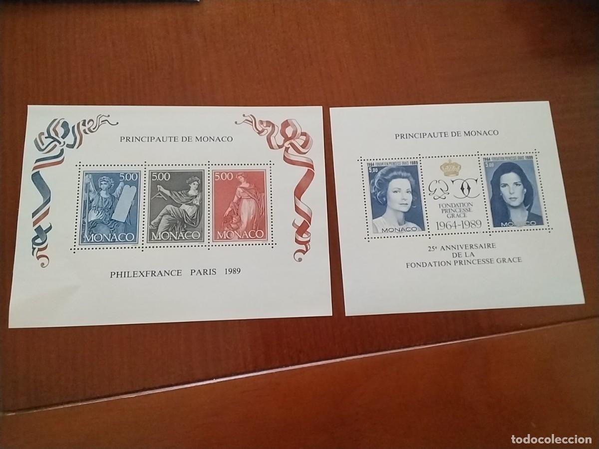 Sellos: Sellos M&oacute;naco 1989 nuevos - Foto 1