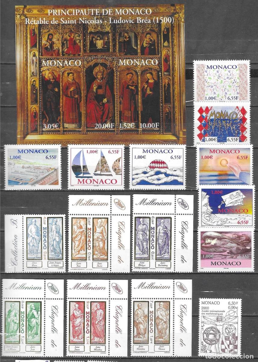 Sellos: SELLOS** DE MONACO 2000 - Foto 1