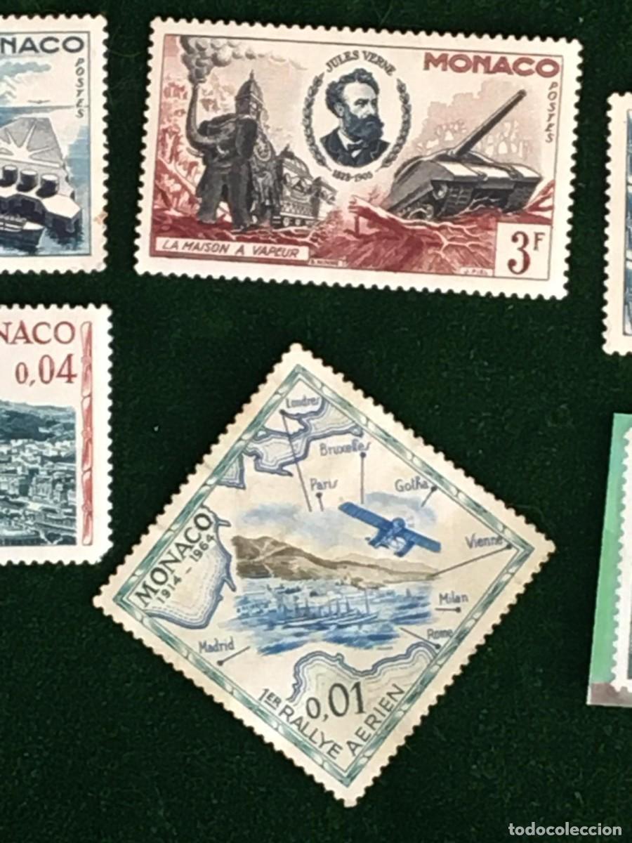 Sellos: Lote de 6 sellos de M&oacute;naco - Foto 2