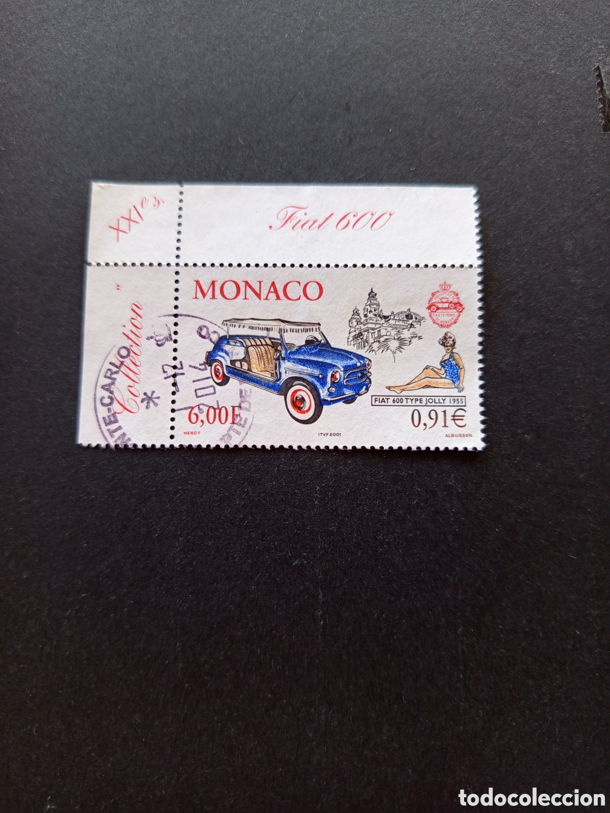 Sellos: M&oacute;naco, 2000. Coches y moda. Yvert 2277. Pedido m&iacute;nimo 3 &euro; - Foto 1
