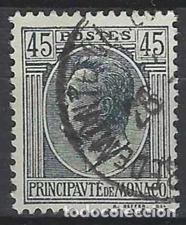 Selos: MÓNACO 1924-29 - PRÍNCIPE LUIS II, GRIS - USADO