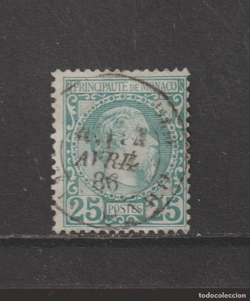 Sellos: Monaco 1885 - Yvert 6 oblitere - Foto 1
