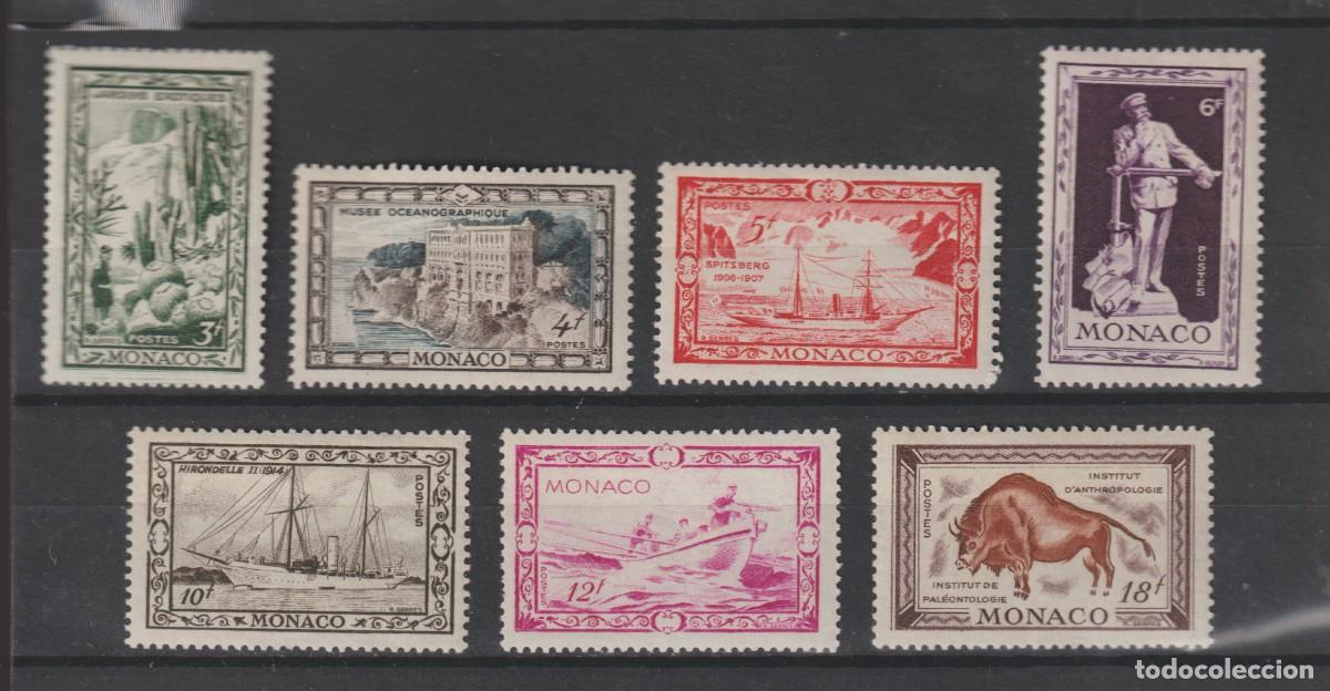 Sellos: Monaco 1949 - Yvert 324/330 mh* - Foto 1