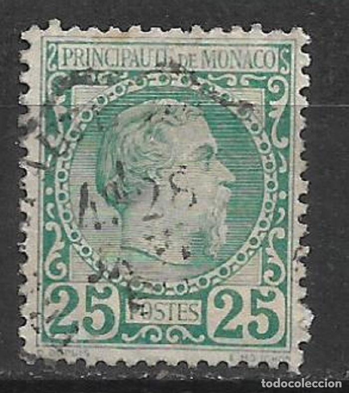 Sellos: M&oacute;naco 1885 Michel 6 usado - 18/4 - Foto 1