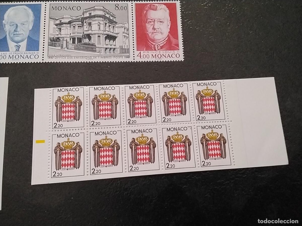 Sellos: Lote sellos M&oacute;naco nuevos - Foto 2