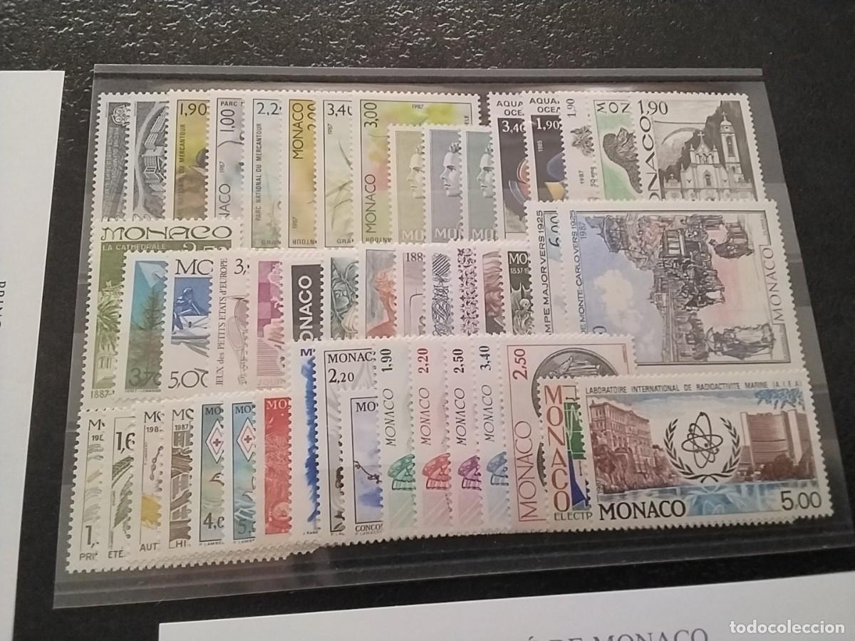 Sellos: Lote sellos M&oacute;naco nuevos - Foto 2