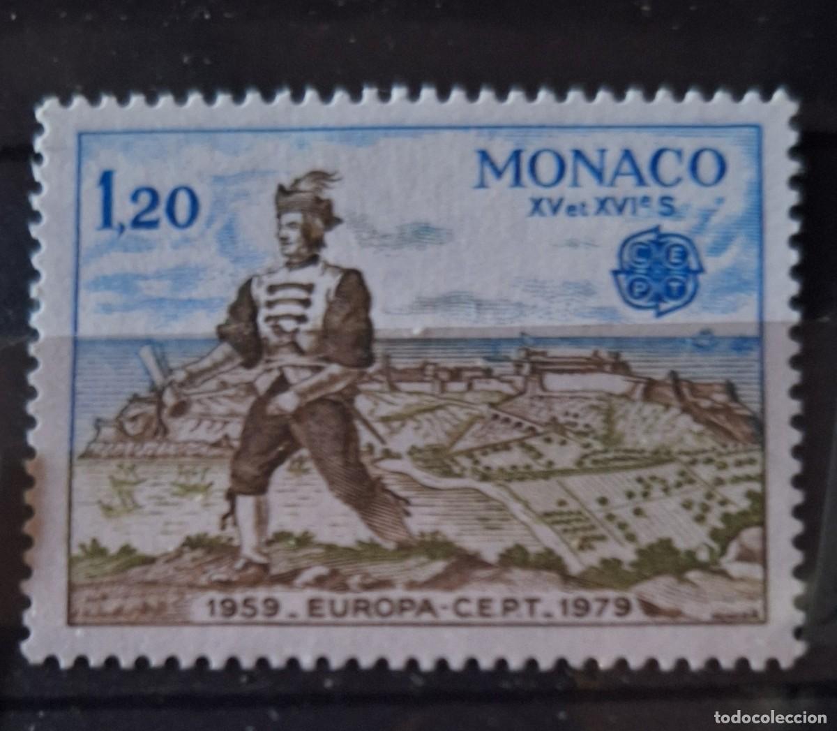 Sellos: M&Oacute;NACO, 1979, CT.YT. 1186. - Foto 1