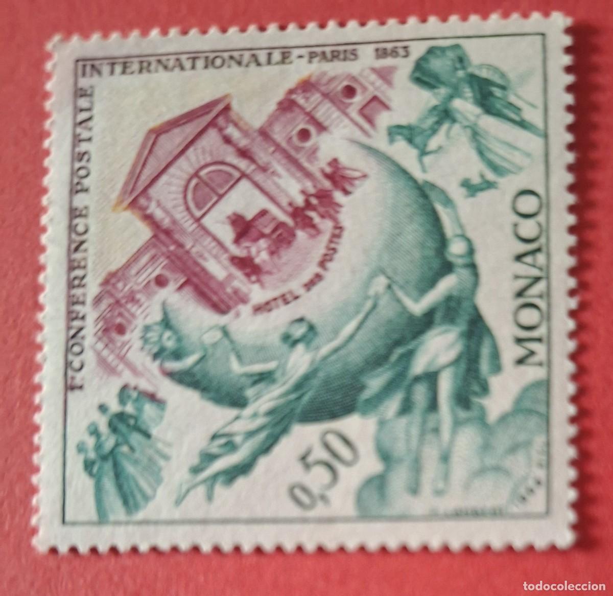 Sellos: M&Oacute;NACO, 1963, CAT.YT.615. - Foto 1