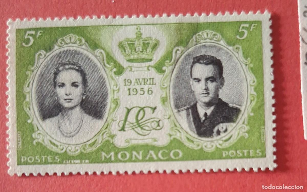 Sellos: M&Oacute;NACO, 1956, CAT.YT. 476. - Foto 1