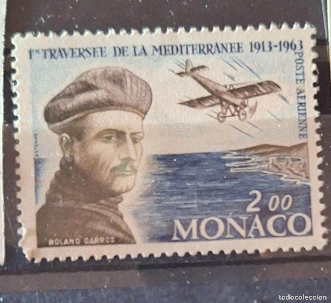 Sellos: M&Oacute;NACO, 1963, CAT.YT. PA.81. - Foto 1